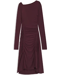 Boss by Hugo Women's Matte Jersey Gathered Detail Dress