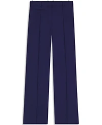 Boss by Hugo Women's Virgin-Wool Twill Flared-Leg Pants