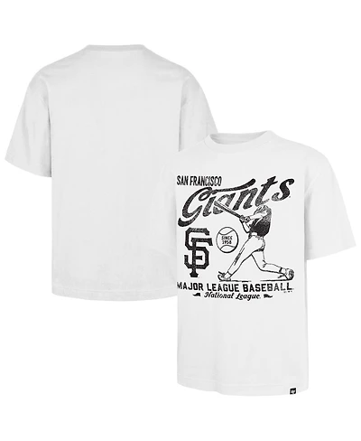 '47 Brand Men's White San Francisco Giants Regional Batter Foundation T-Shirt