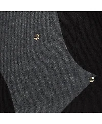 Starter Women's Black Seattle Mariners Rhinestone Sprinkle Boxy Cropped T-Shirt