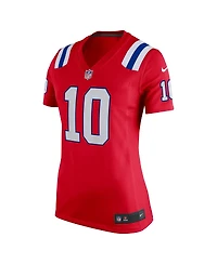 Nike Women's Drake Maye Red New England Patriots Alternate Game Jersey