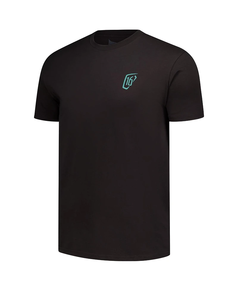 Breezy Golf Men's Black Wm Phoenix Open Easy Par Three T-Shirt