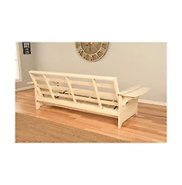 Kodiak Phoenix Frame/Antique White Finish/Canadian Mattress/Storage Drawers