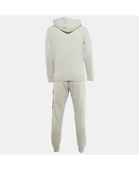 Pre-Owned Alexander Mcqueen Men's Graffiti Logo Print Cotton Joggers Set
