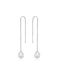 Ettika Barely There Crystal Dangle Earrings