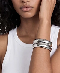 Ettika Simple Stack Bangle Bracelet Set