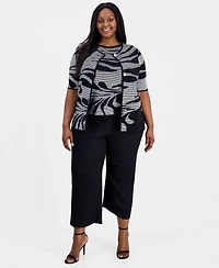 Anne Klein Plus Sweater Tank Top