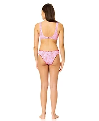 Raisins Women's Eli Printed Swim Bikini Top