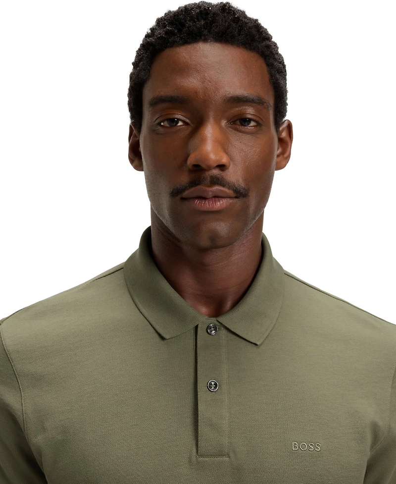 Boss by Hugo Boss Men's Cotton Pique Pallas Polo Shirt