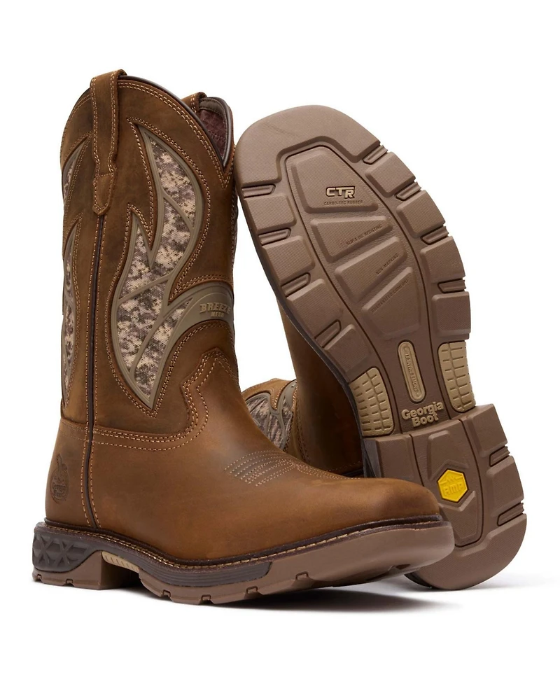 Georgia Boot Men's Carbo-Tec Flx 11" Pull-On Work