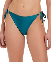 Red Carter Cultivated Pearls Of Wisdom Cheeky Coverage Tie Side Bottom