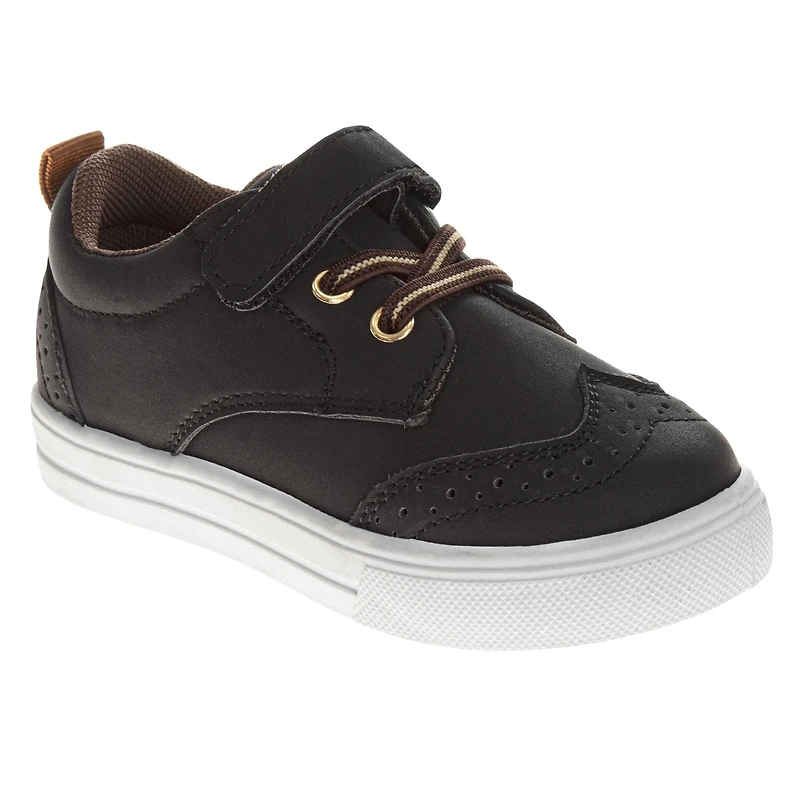 French Toast Little Boys Durable Comfort Fit Hook and Loop Casual Sneakers