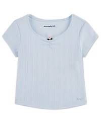 abercrombie kids Girls' Scoop Neck T-shirt