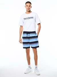 Sergio Tacchini Men's Strisce Stripe Short
