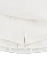 abercrombie kids Girls' Tiered Lace Mini Skort