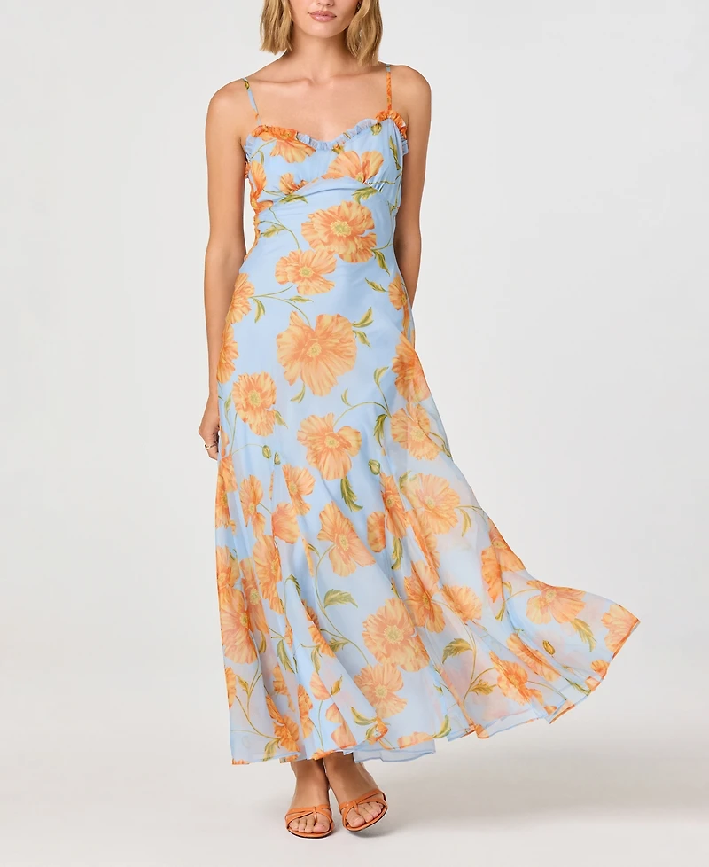 Astr the Label Women's Maeryn Sweetheart Neck Dress