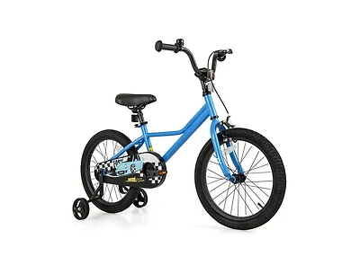 Hongge 18 Inch Kids Bike with Removable Training Wheels for 4-8 Years Old