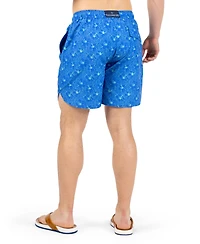 Tailorbyrd Men's Tropical Floral Printed Swim Shorts