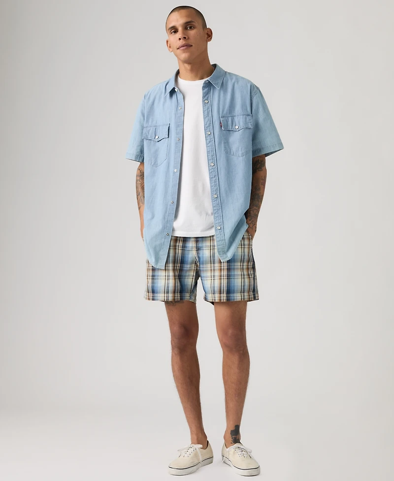 Levi's Men's Xx Chino Easy Cotton Linen 6" Drawstring Shorts