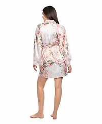 Linea Donatella Women's Floral Print Wrapper