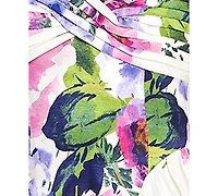 Katia Rae Junior's Twist-Bodice Sweetheart Neck Midi Dress