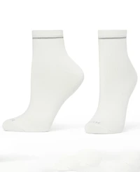 Hue Women's 3 Pack Super Soft Cropped Socks