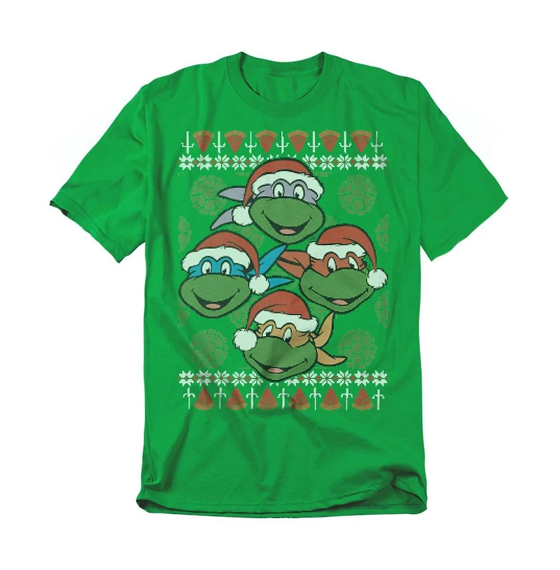 Teenage Mutant Ninja Turtles Men's Ugly Christmas T-Shirt