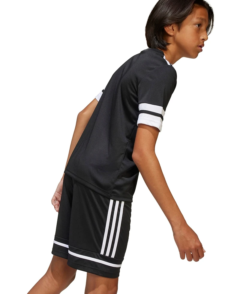 adidas Boys' and Girls' 6-20 Drawstring Shorts