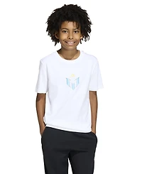 adidas Boys' 6-18 Messi Icon Graphic Soccer T-Shirt