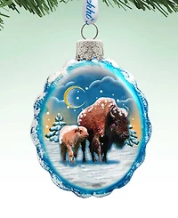 Designocracy Buffalo Mercury Holiday Ornament