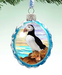 Designocracy Bird Mercury Holiday Ornament