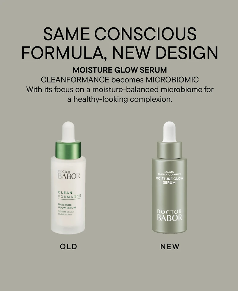 Babor Microbiomic Moisture Glow Serum, 1 oz.