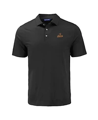 Cutter & Buck Men's Black Houston Astros Coastline Epic Comfort Eco Polo Shirt