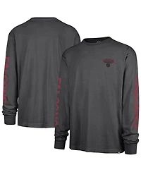 '47 Brand Men's Black Atlanta Falcons Cairn Ravine Foundation Long Sleeve T-Shirt