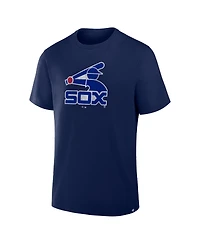 Fanatics Men's Navy Chicago White Sox Vintage Logo Legacy T-Shirt