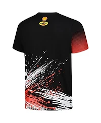 Starter Men's Black Joey Logano Touchdown Extreme T-Shirt