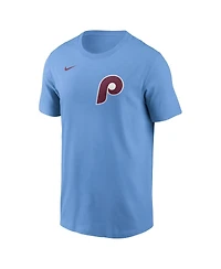 Nike Men's Bryce Harper Light Blue Philadelphia Phillies Name Number T-Shirt