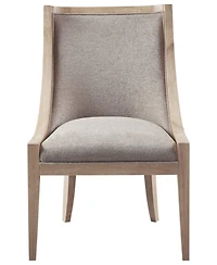 Martha Stewart Collection Elmcrest 24"W Upholstered Dining Chair with Nailhead Trim