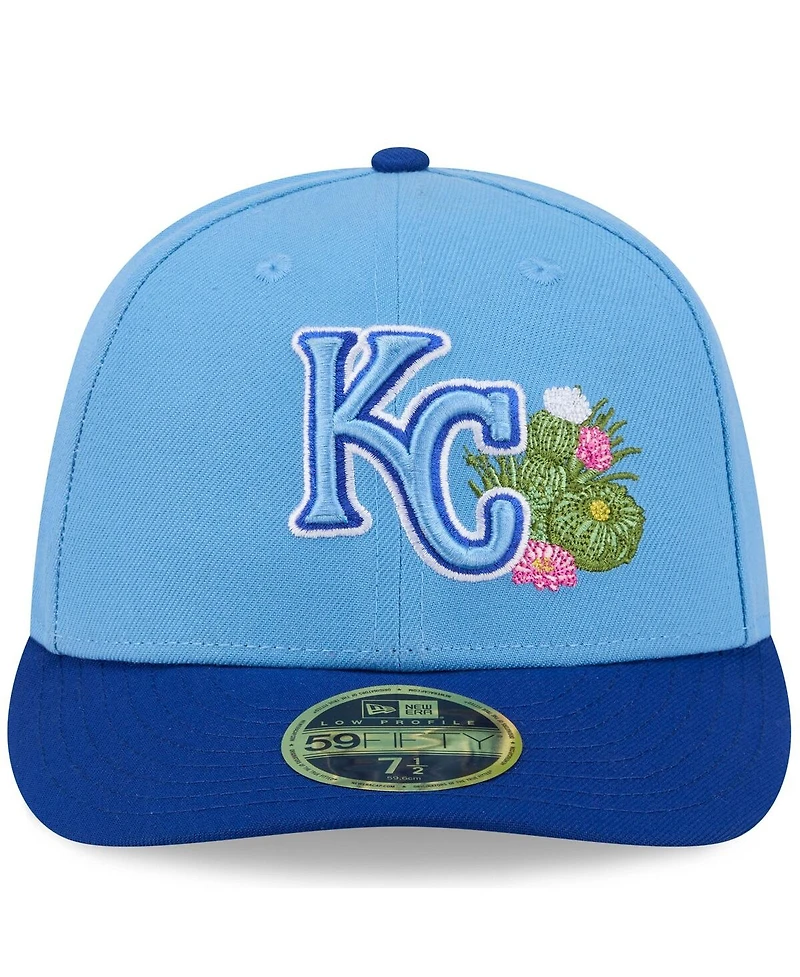 New Era Men's Light Blue/Royal Kansas City Royals 2026 Spring Training Low Profile 59FIFTY Fitted Hat