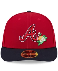 New Era Men's Red/Navy Atlanta Braves 2026 Spring Training Low Profile 59FIFTY Fitted Hat