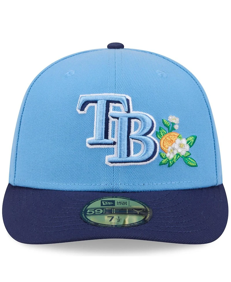 New Era Men's Light Blue/Navy Tampa Bay Rays 2026 Spring Training 59FIFTY Fitted Hat