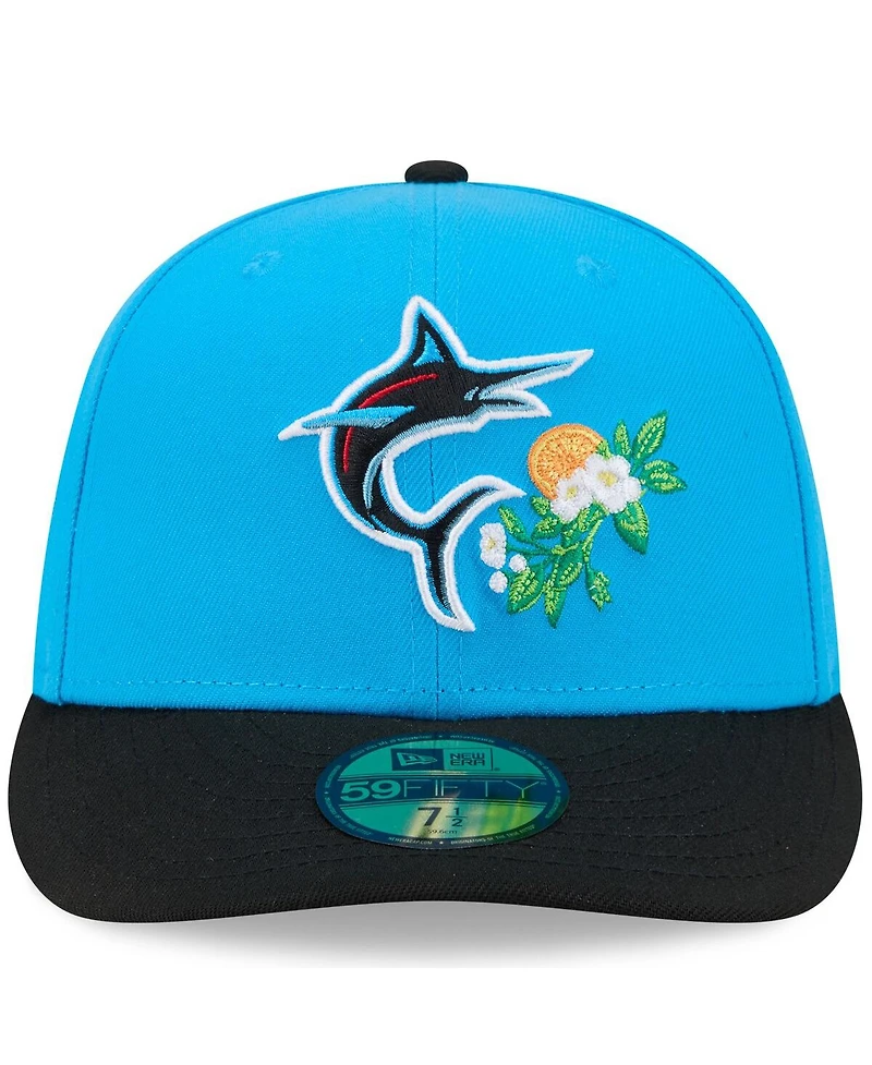 New Era Men's Blue/Black Miami Marlins 2026 Spring Training 59FIFTY Fitted Hat