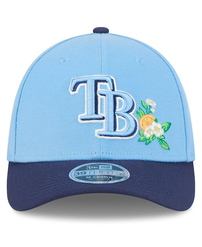 New Era Men's Light Blue/Navy Tampa Bay Rays 2026 Spring Training M-Crown 39THIRTY Flex Hat