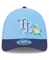 New Era Men's Light Blue/Navy Tampa Bay Rays 2026 Spring Training M-Crown 39THIRTY Flex Hat