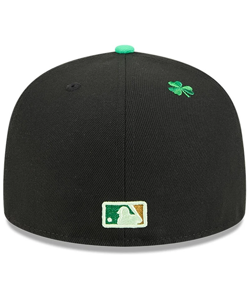 New Era Men's Black Houston Astros 2026 St. Patrick's Day 59FIFTY Fitted Hat
