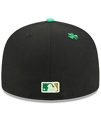 New Era Men's Black Houston Astros 2026 St. Patrick's Day 59FIFTY Fitted Hat