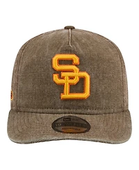 New Era Men's Brown San Diego Padres Throwback Denim Classic 19TWENTY Adjustable Hat