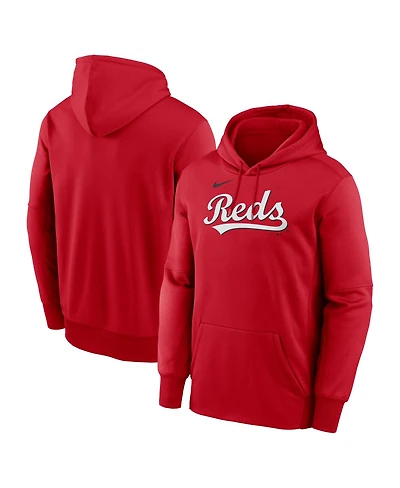 Nike Men's Red Cincinnati Reds Club Hoodie