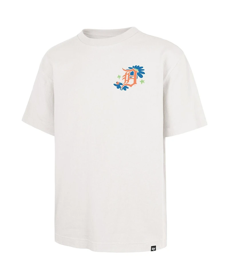 '47 Brand Men's Cream Detroit Tigers Flora Foundation T-Shirt