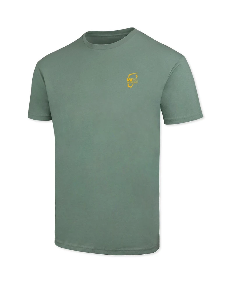 Ahead Men's and Women's Green Wm Phoenix Open The Peoples Open Liam T-Shirt